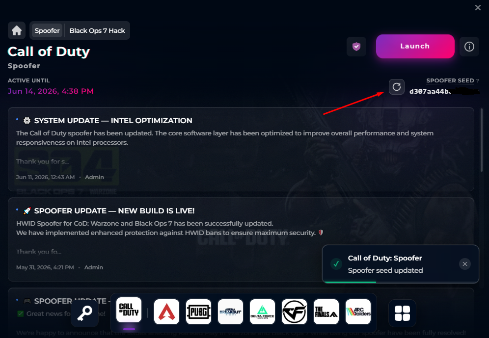 Required option shown in this guide