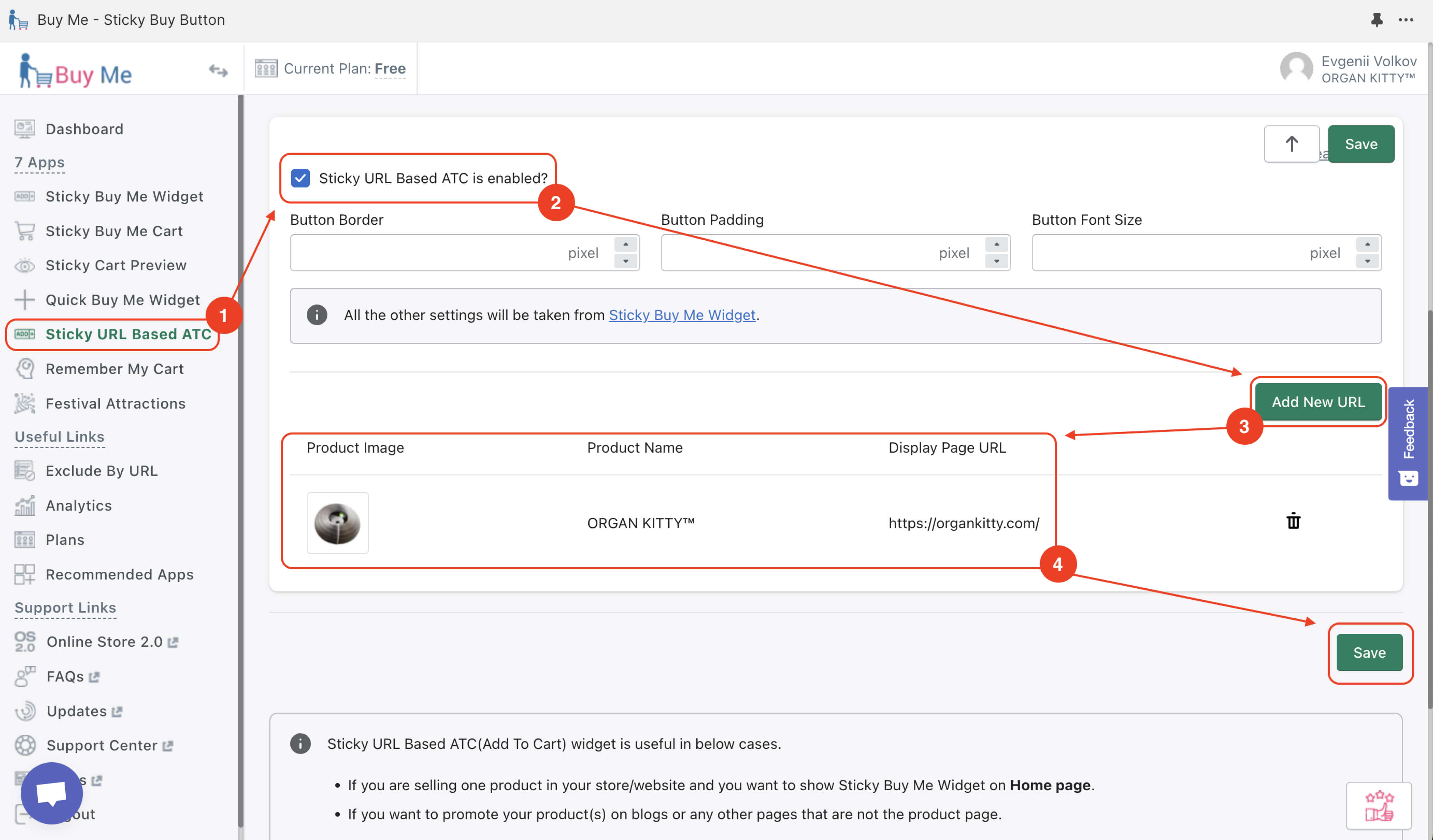 VecomLab Shopify App Buy Me Sticky Buy Button